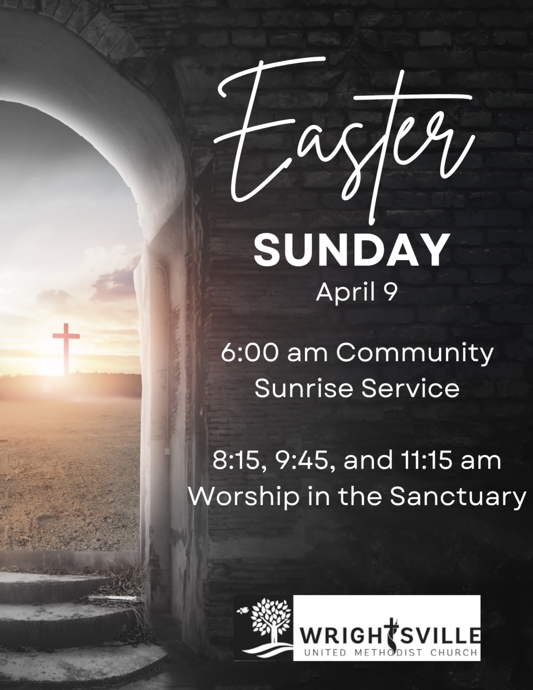Easter Sunday Services Wrightsville UMC